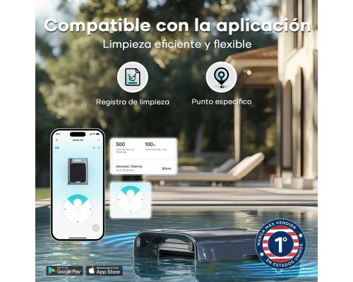 Robot Limpiapiscinas Inalámbrico Aiper - Surfer S2