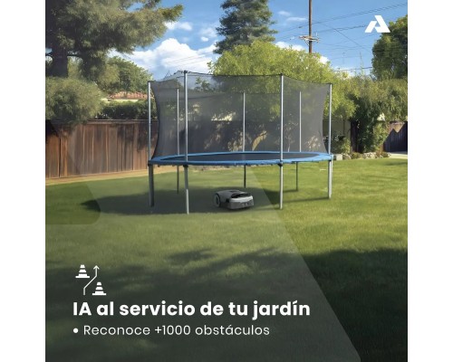 Robot cortacesped inalámbrico Anthbot Genie 1000 con IA hasta 2000m2