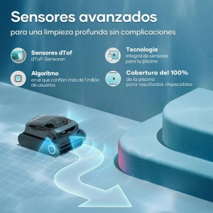 Robot Limpiapiscinas Inalámbrico Aiper - Scuba X1 AR